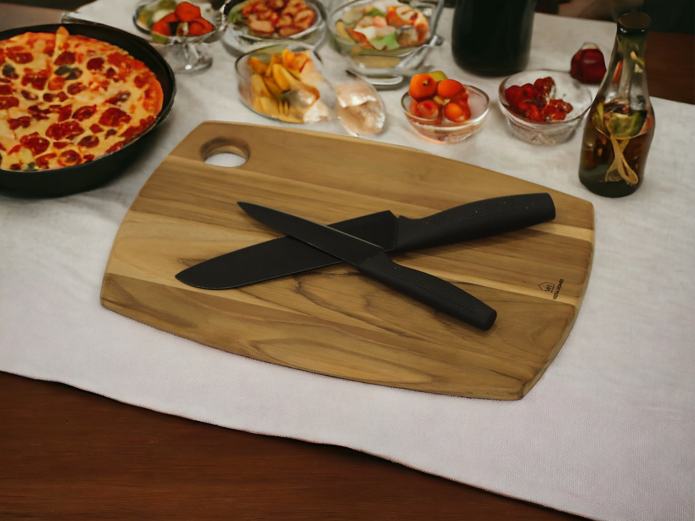 Drew Acacia Wood Chopping Board