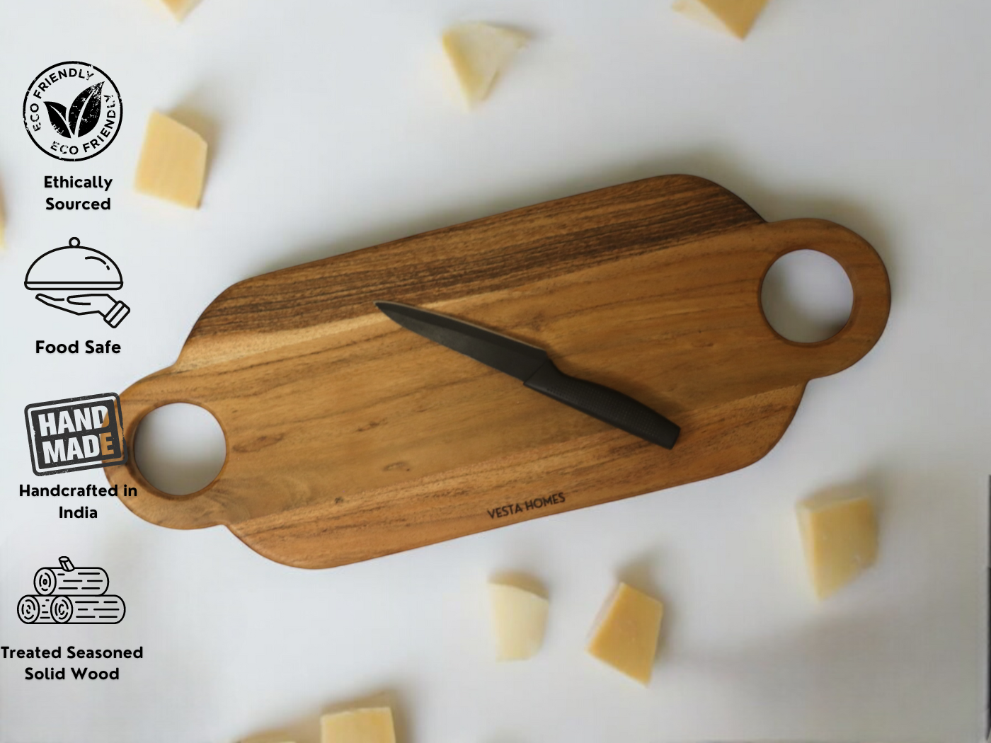 Otto Acacia Chopping Board & Serving Platter
