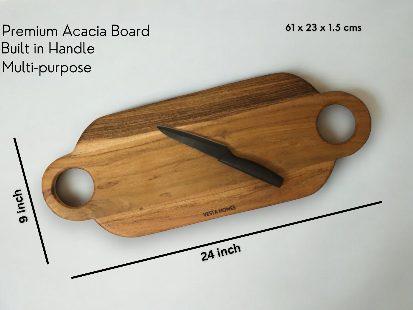 Otto Acacia Chopping Board & Serving Platter