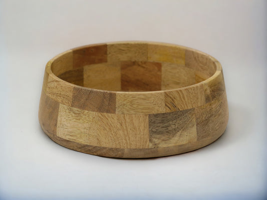 Thalia Wooden Serving Bowl