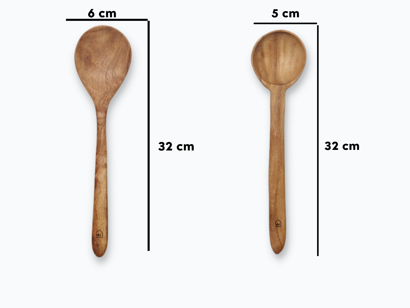 Neem Wood Kitchen Cooking Spoons Set of 5