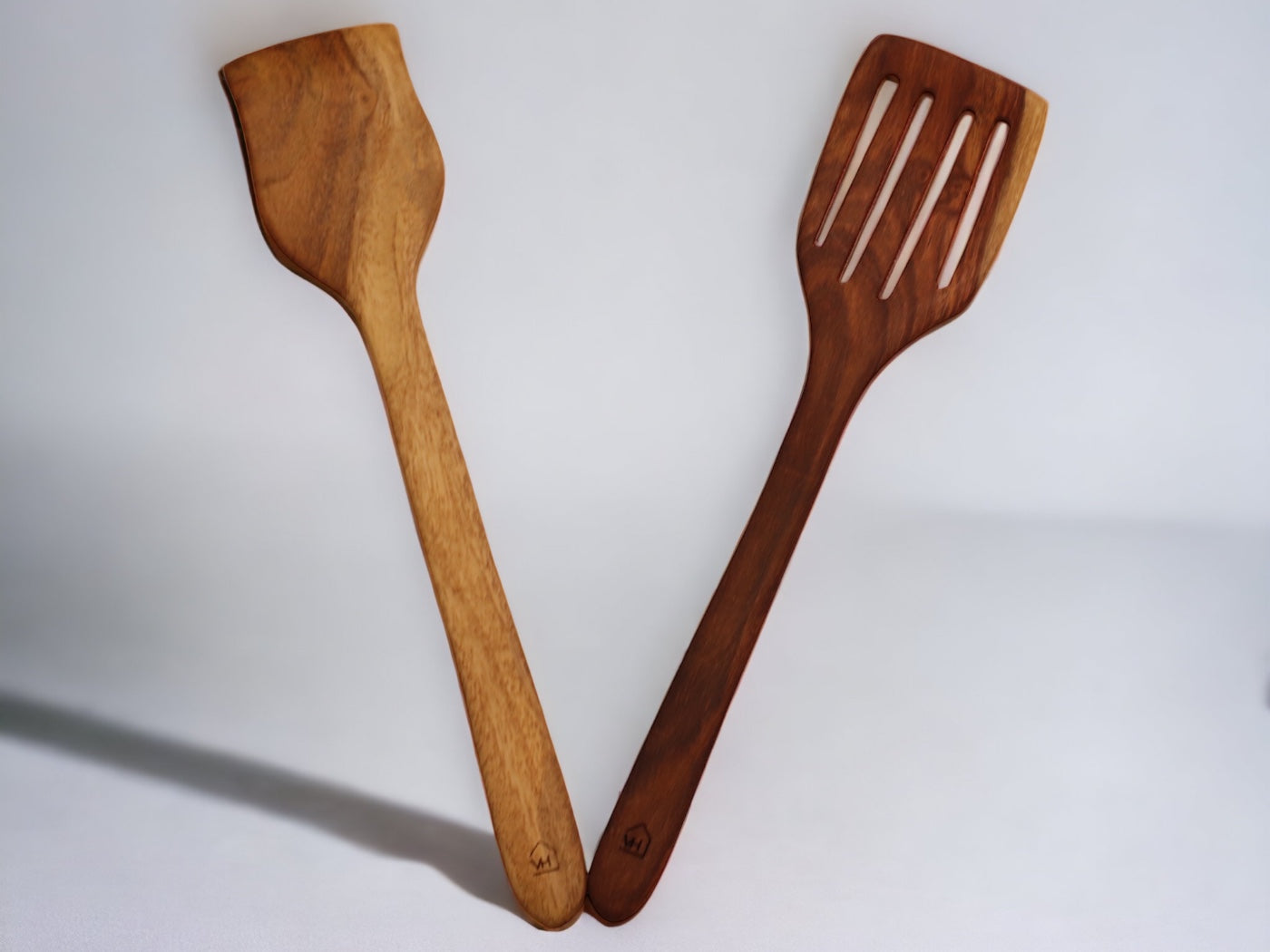 Neem Wood Kitchen Cooking Spoons Set of 2