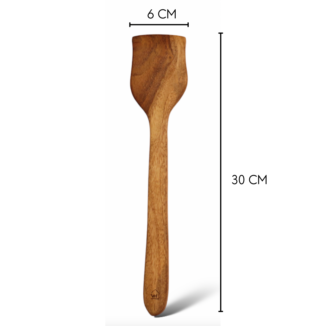 Neem Wood Kitchen Cooking Spoons Set of 2