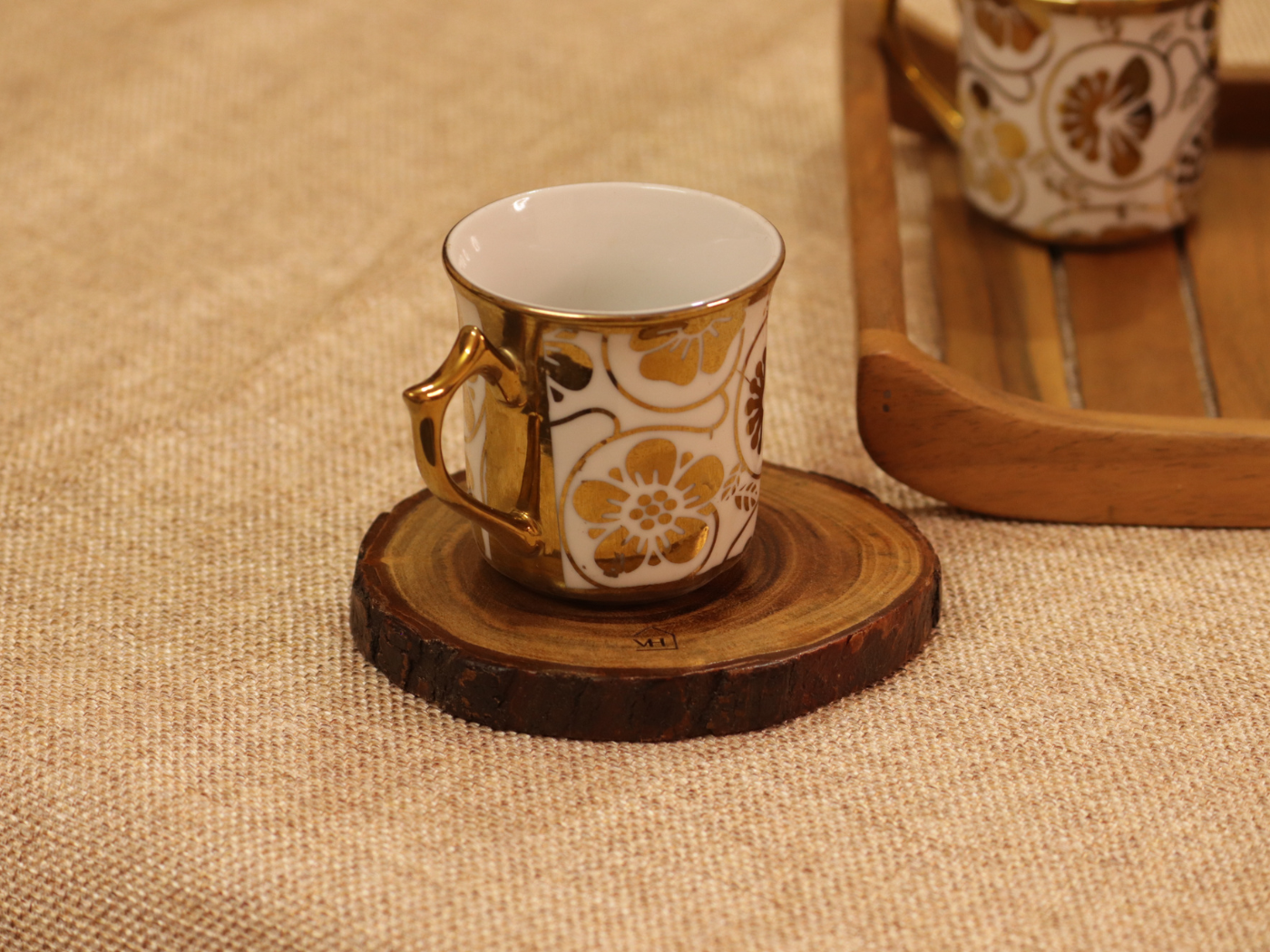Acacia Log Live Edge Coaster